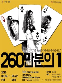 260만분의 1