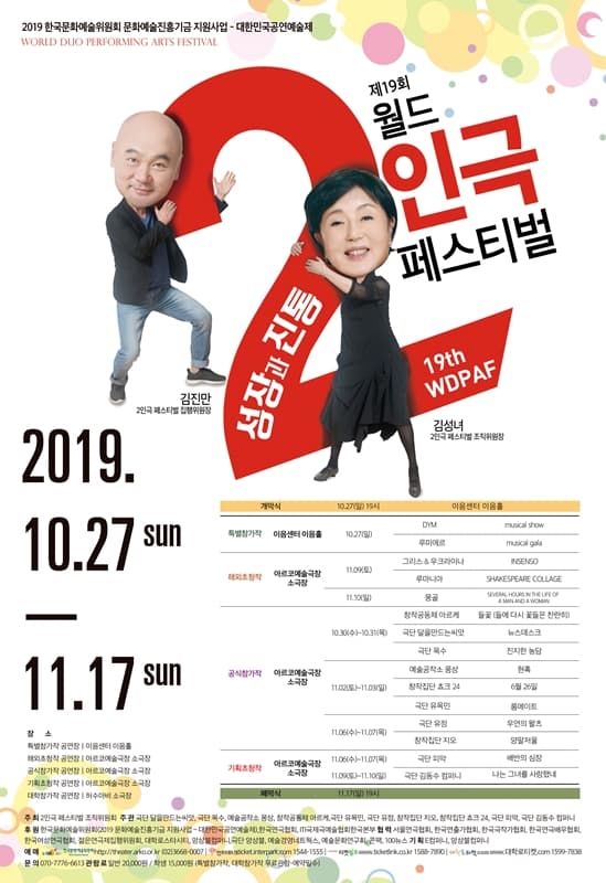 제19회 월드 2인극 페스티벌, 뉴스데스크
