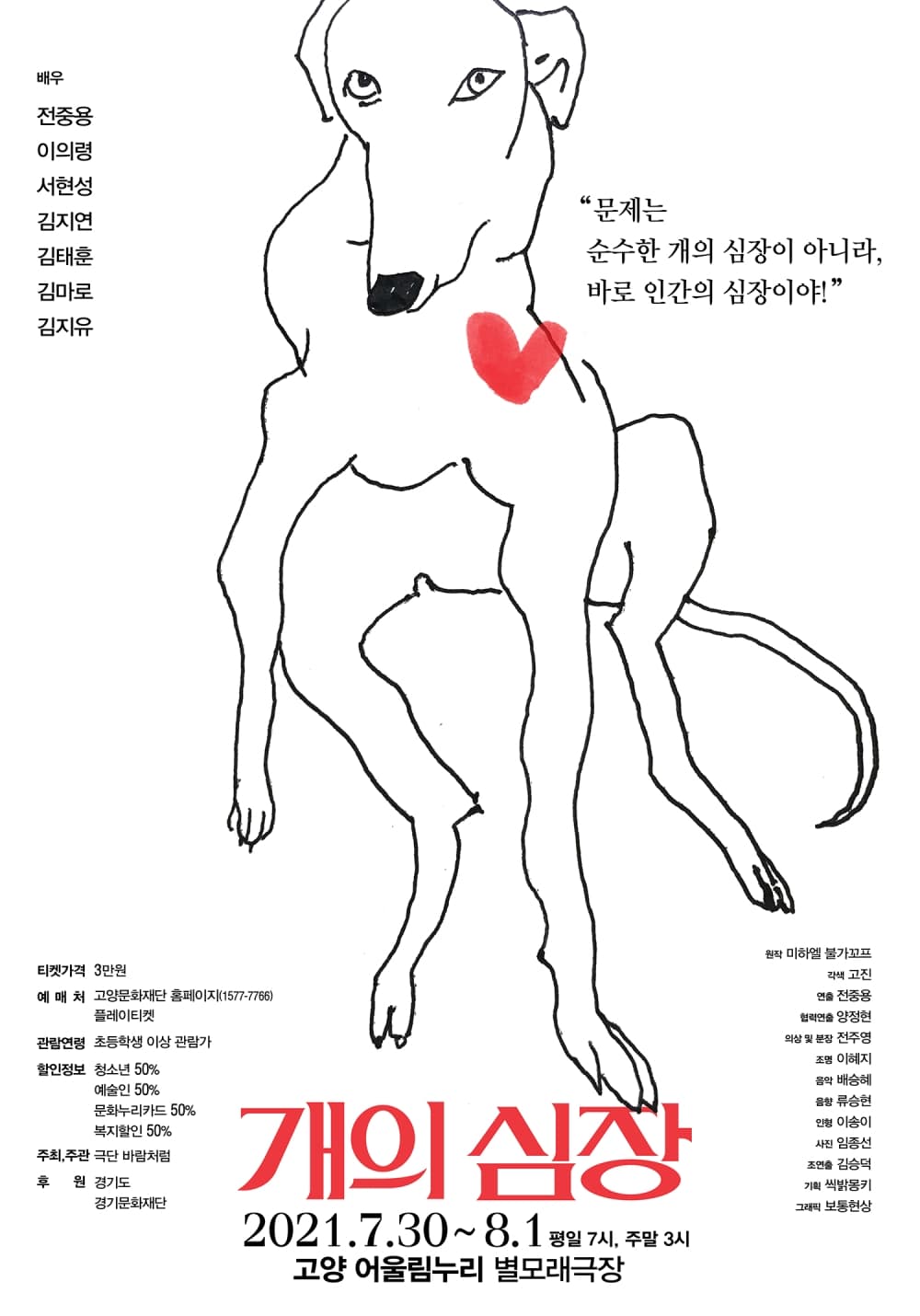 개의 심장