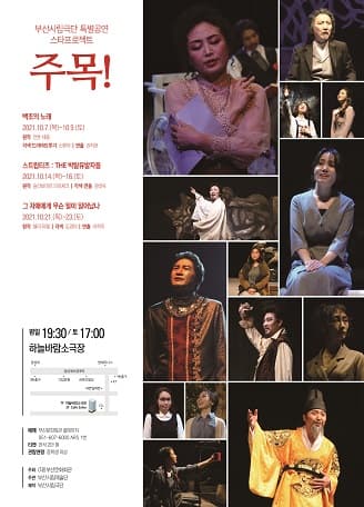 부산시립극단 스타프로젝트, 주목!: 백조의 노래