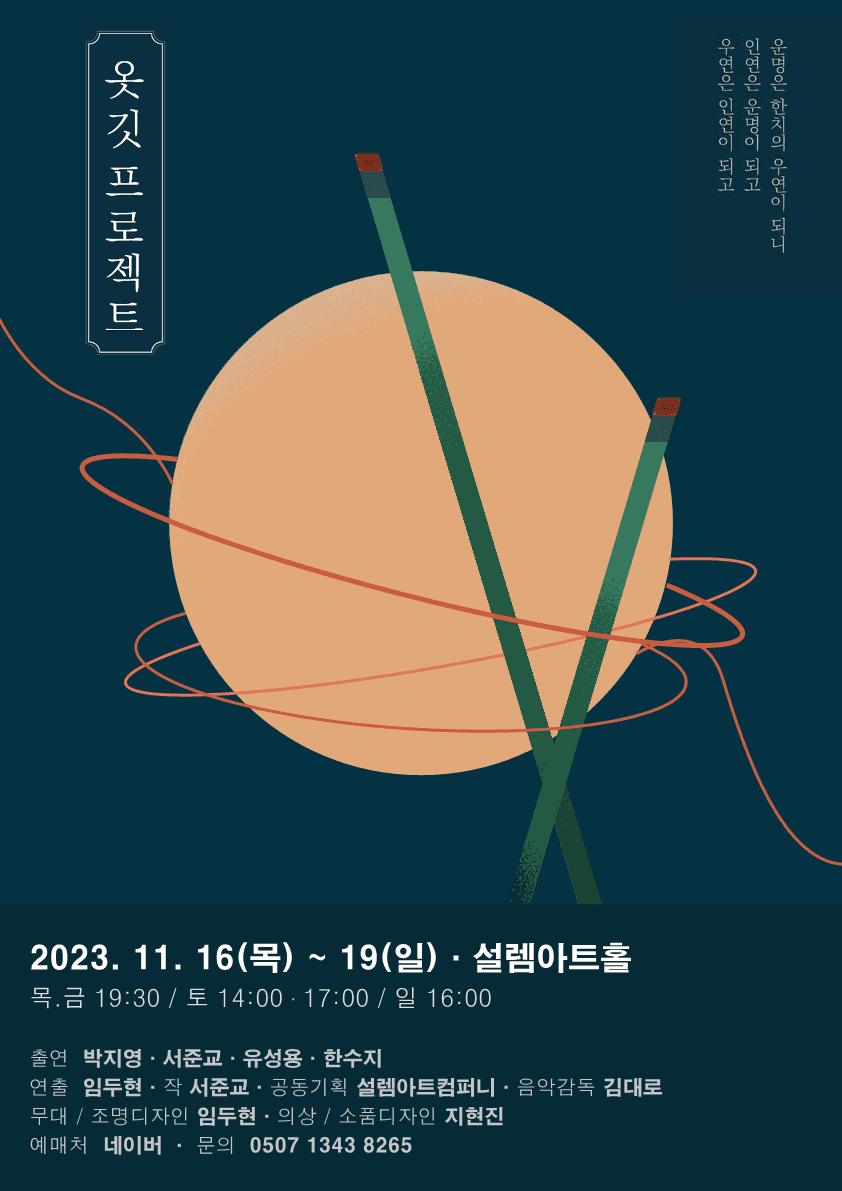 놀자 청년 연극제 선정작, 옷깃 프로젝트: 스물아홉