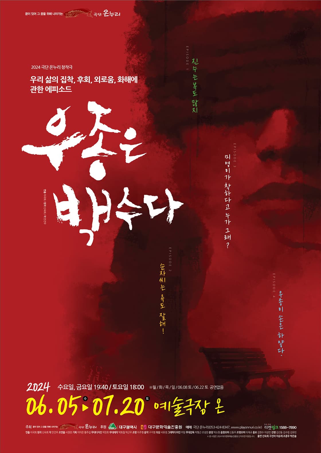 대구 소극장 페스티벌, 우종은 백수다 [대구]