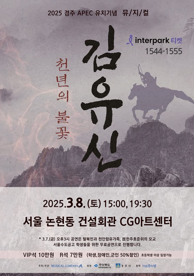 천년의 불꽃, 김유신