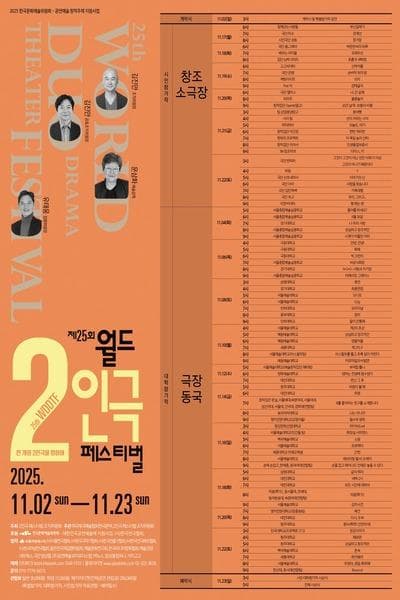 제25회 월드 2인극 페스티벌, 모래우산
