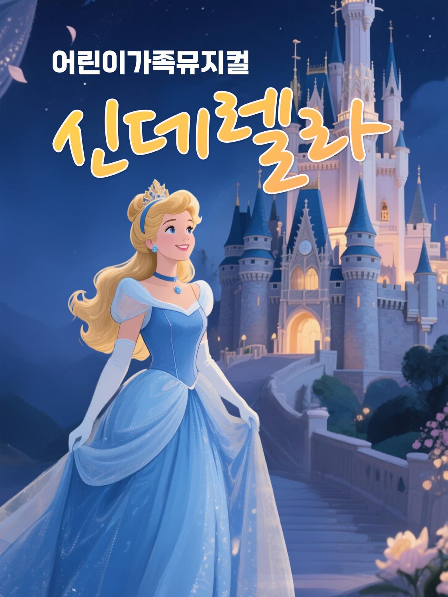 신데렐라 [수원] 뮤지컬 포스터