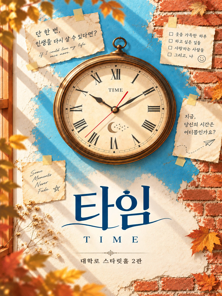 타임 [대학로] 연극 포스터