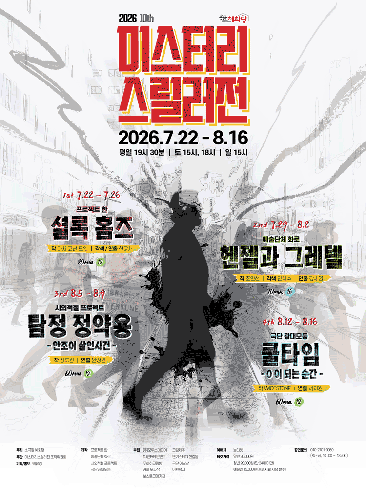 제10회 미스터리 스릴러전, 셜록 홈즈