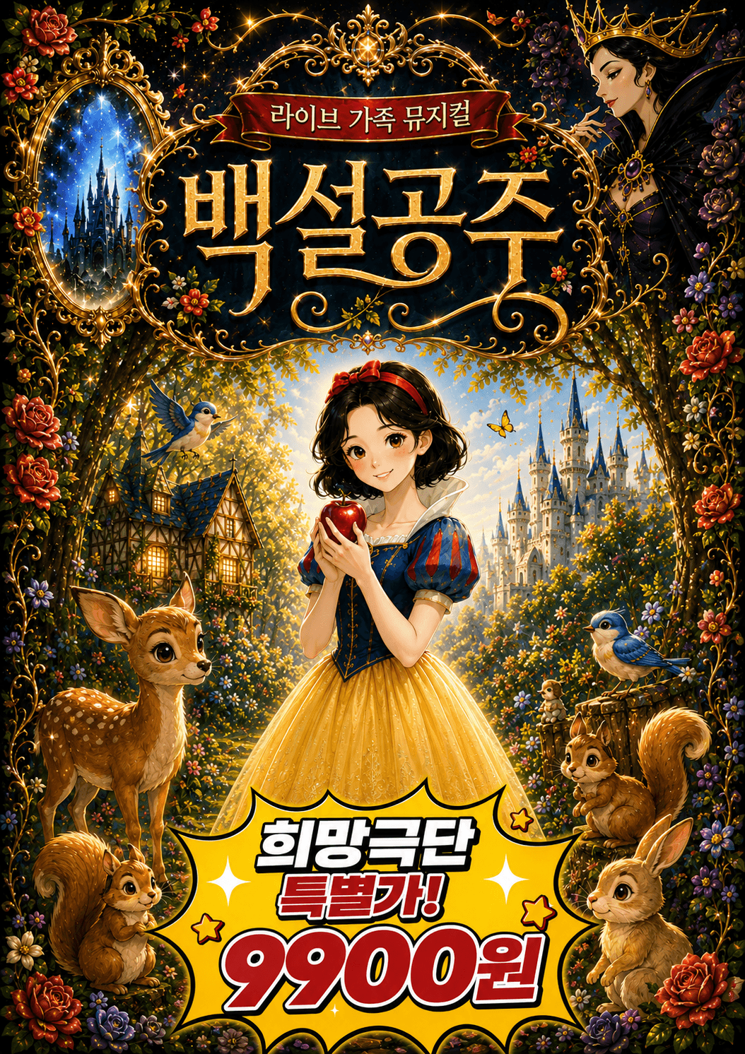 백설공주 [부산 동래] 뮤지컬 포스터