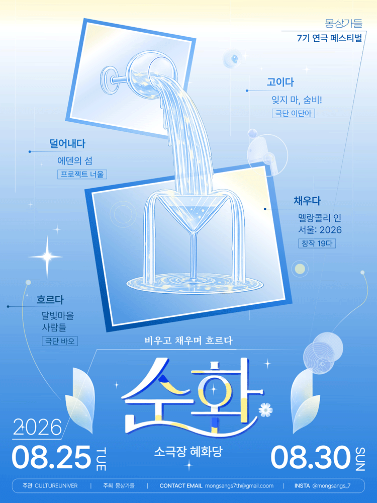 몽상가들 연극 페스티벌, 순환: 비우고 채우며 흐르다
